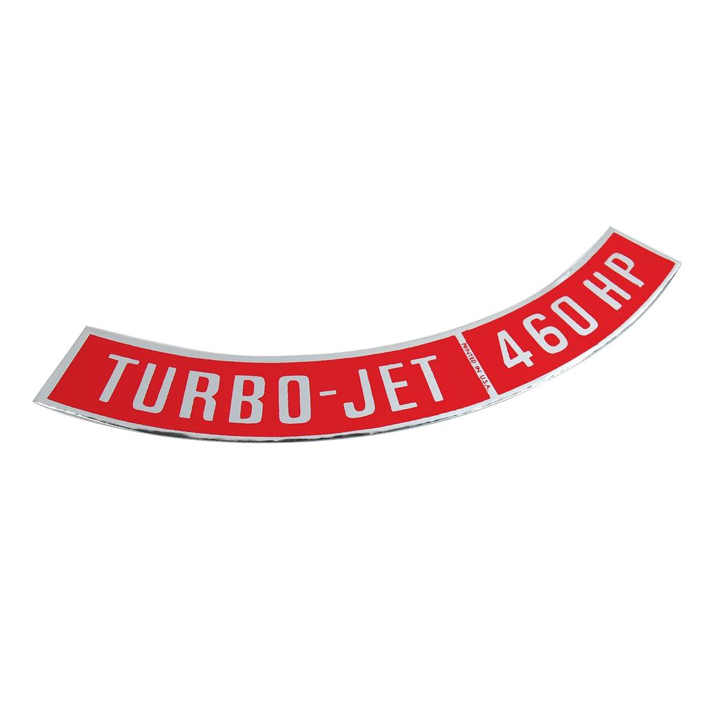 C3 1970 Corvette Decals, Air Cleaner 460