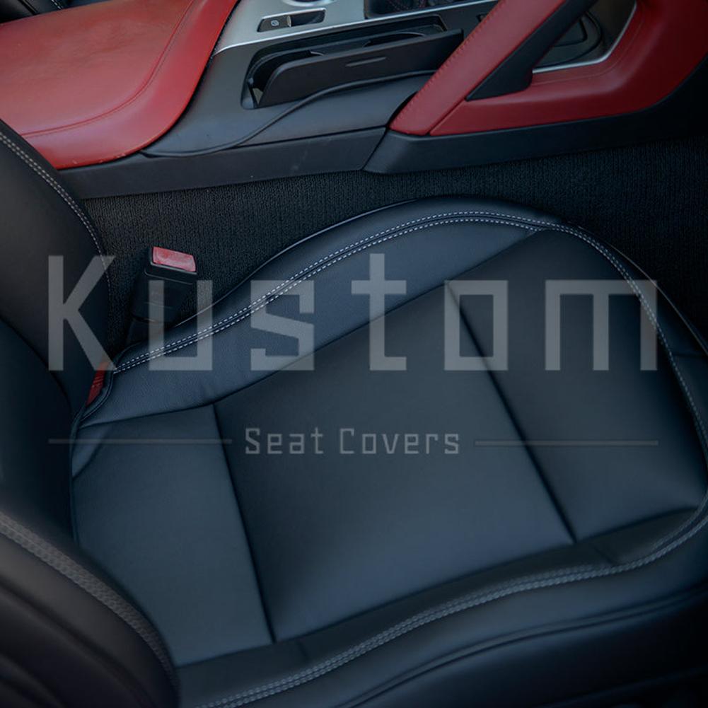 Corvette Custom Leather Seat Covers - Standard Seats : 2014-2019 C7 Stingray, Z51, Z06, Grand Sport