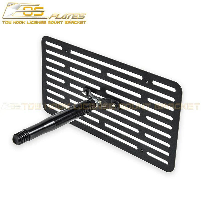 Corvette C7 Tow Hook License Plate Mount Bracket: 2014-2019