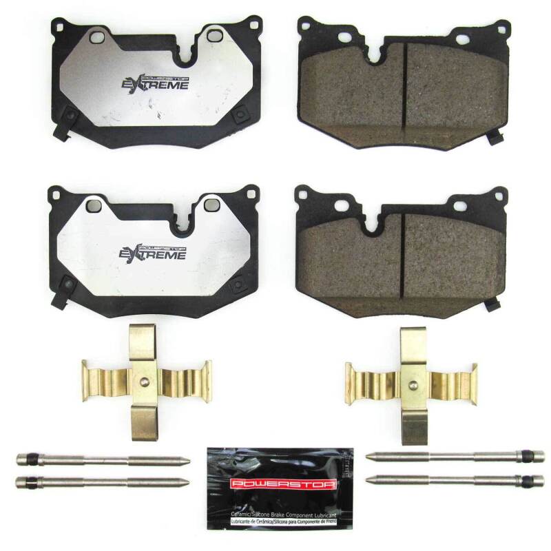 Corvette C8 Z51 Power Stop Rear Z26 Extreme Street Brake Pads w/Hardware Z51 2020-2024