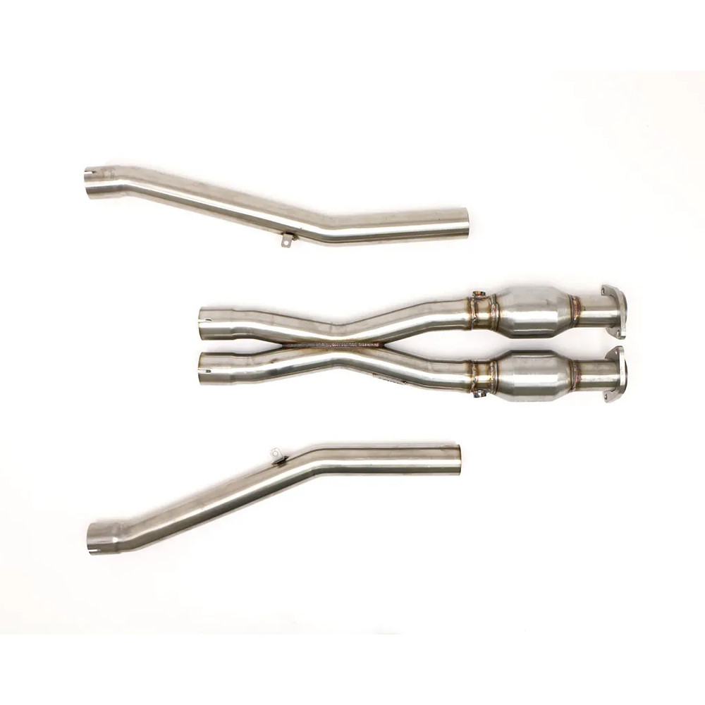 Corvette X-Pipe B&B : 2009-2013 C6 - 2.5" w/ Hi-Flow Cats