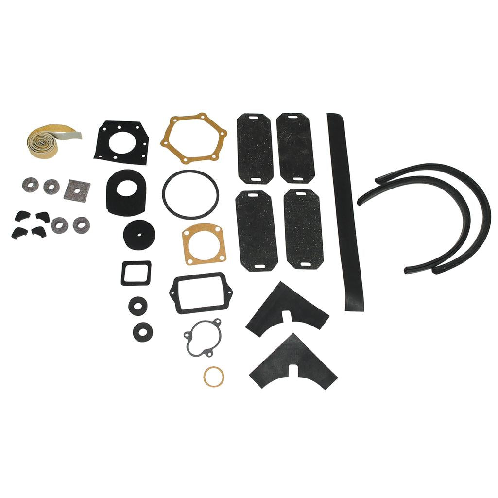 C1 1961 Corvette Engine Compartment Seal Kit, 1X4 Tank Top Radiator