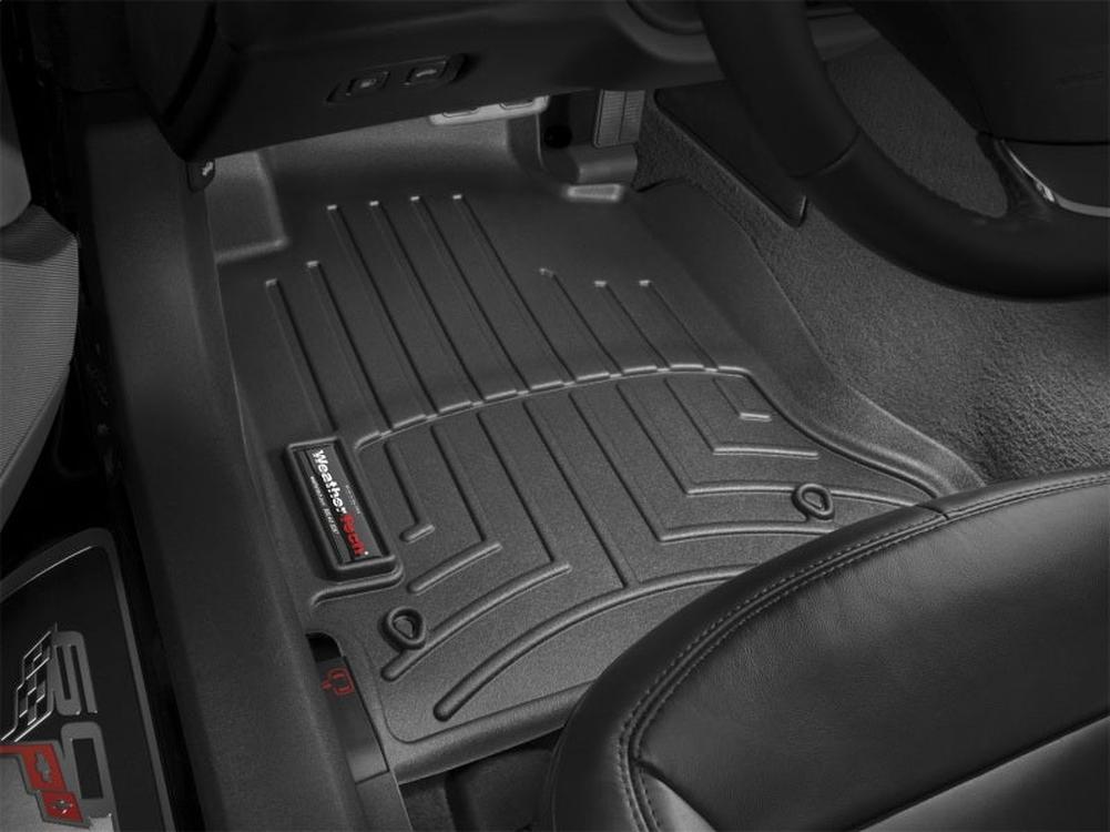WeatherTech DigitalFit Front FloorLiner for 2012-2013 Chevrolet Corvette – Black