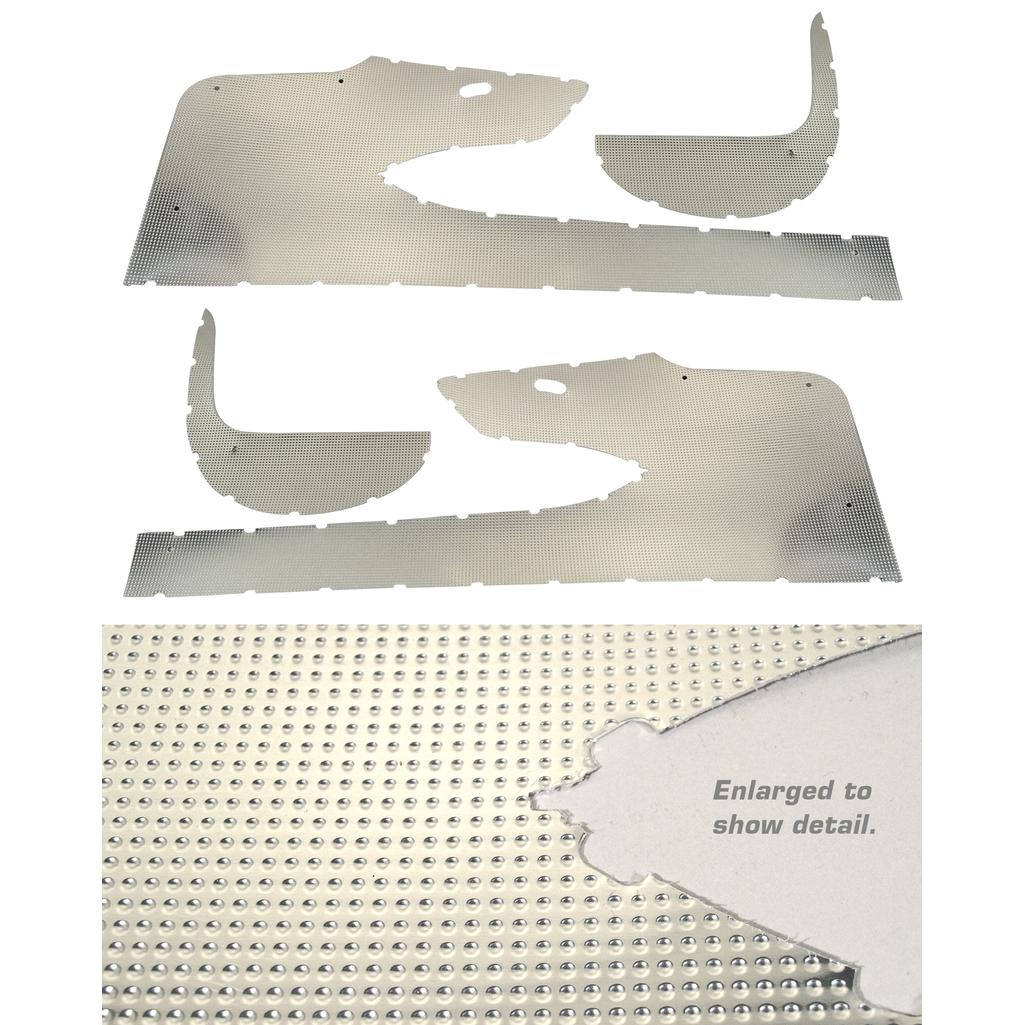 C1 1960 Corvette Door & Kick Panel Sheet Metal, 4 Piece