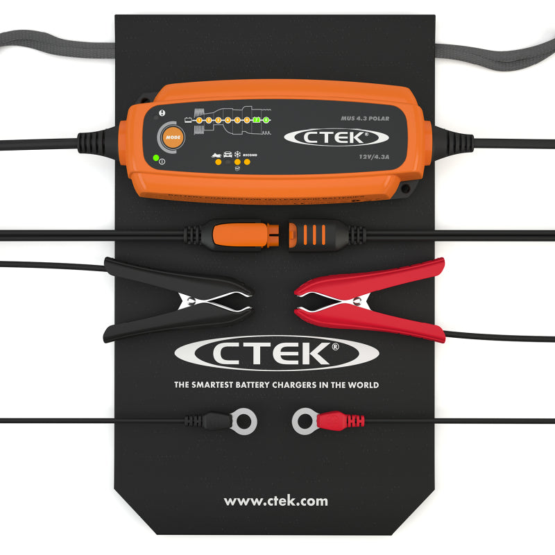 CTEK MUS 4.3 Polar 12V Battery Charger for Powersports and Automotive Applications