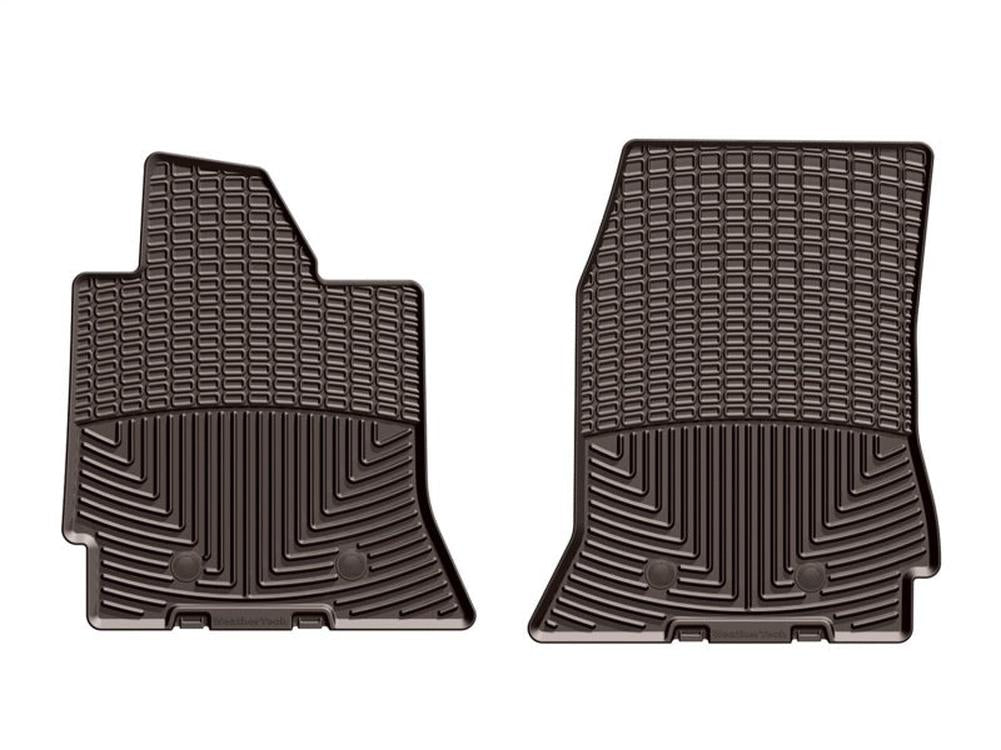 WeatherTech All-Weather Front Rubber Floor Mats for Chevrolet Corvette - Cocoa (Part W352CO)
