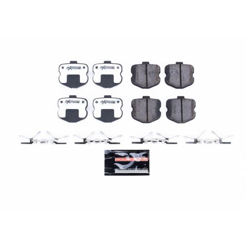 Corvette C6 Power Stop Rear Z26 Extreme Street Brake Pads w/Hardware 2006-2013