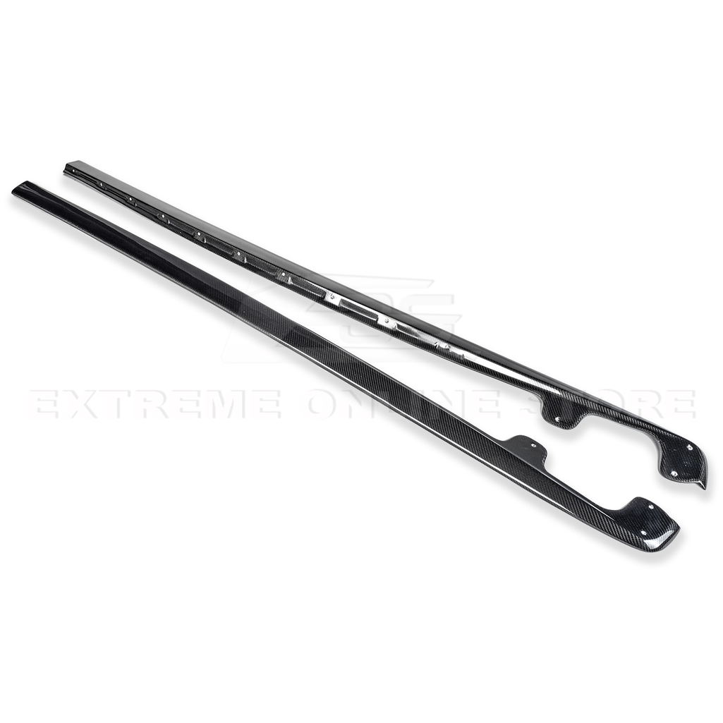 C6 Corvette Side Skirts Rocker Panels : 2006-2013 Grand Sport / Z06 / ZR1