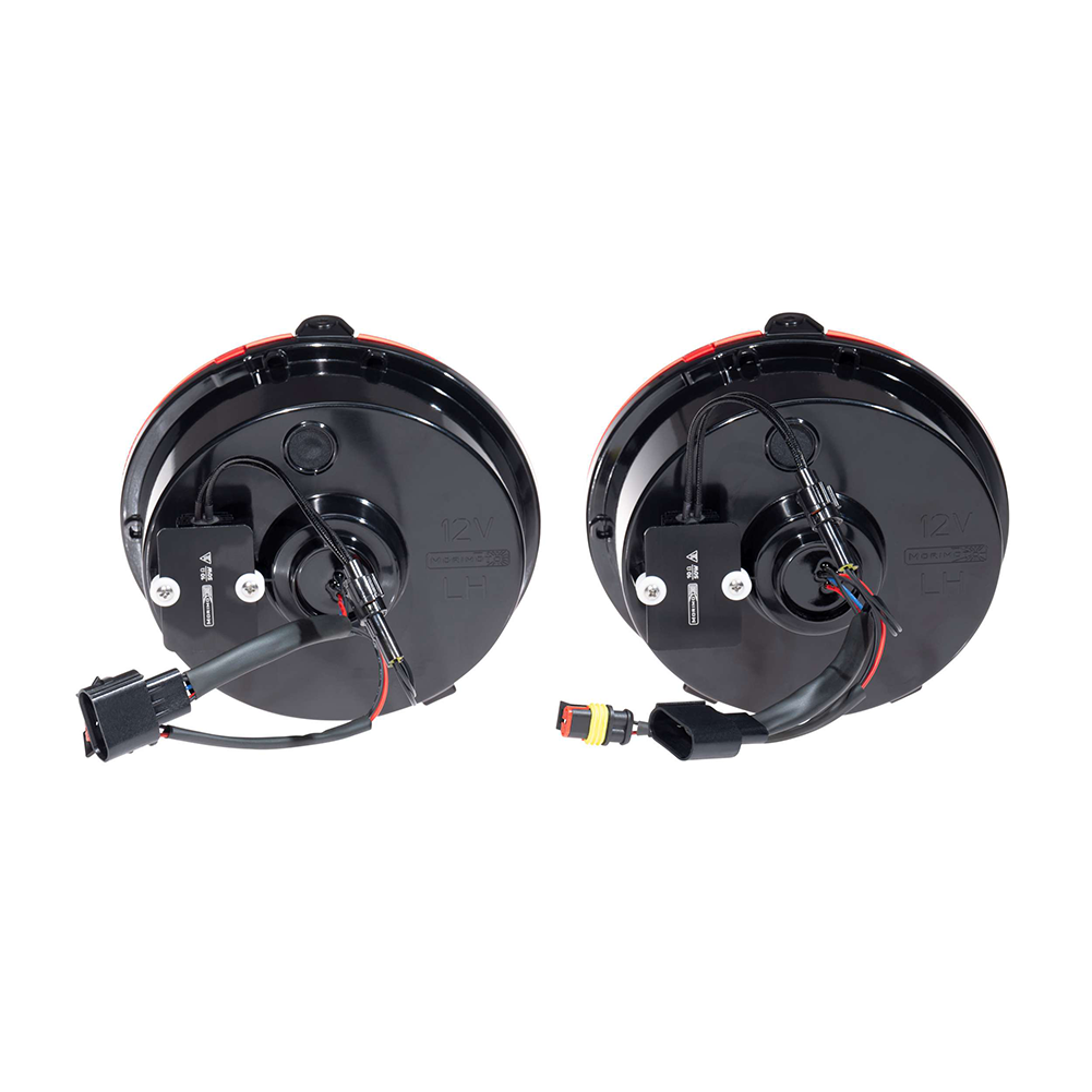 Corvette Taillights - Morimoto XB Led Gen2 Taillights - Light Smoke/Clear : 2005 - 2013 C6, Z06, Grand Sport & ZR1