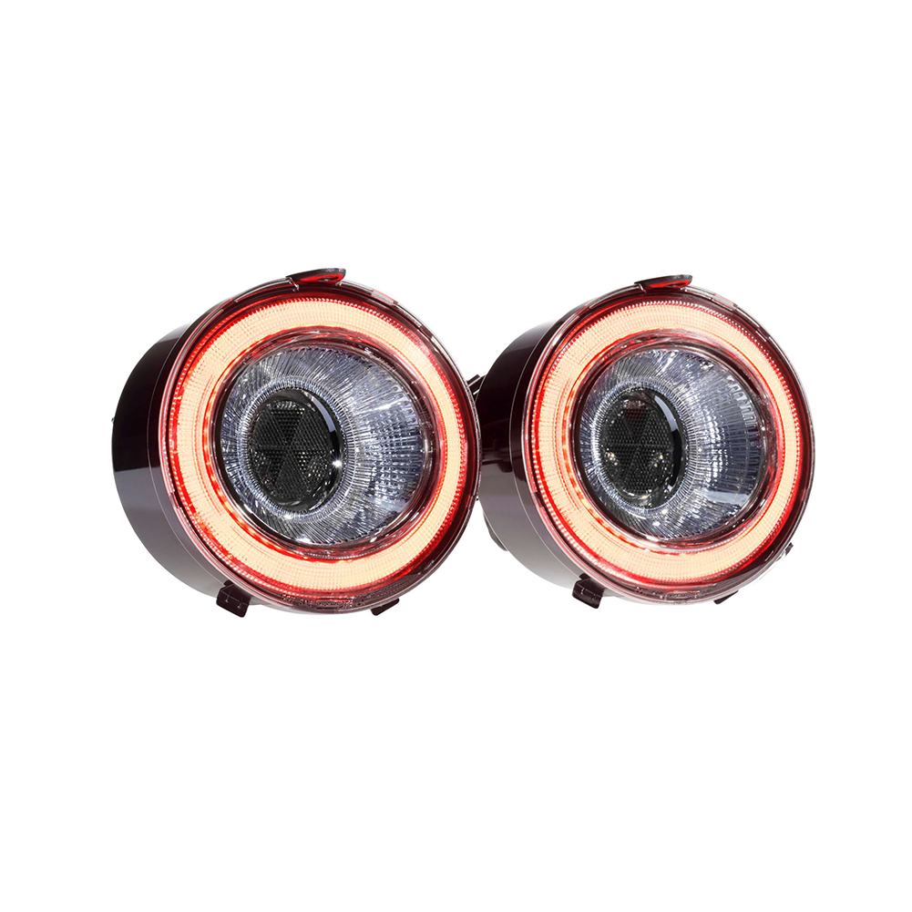 Corvette Taillights - Morimoto XB Led Gen2 Taillights - Light Smoke/Clear : 2005 - 2013 C6, Z06, Grand Sport & ZR1