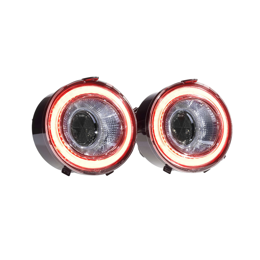 Corvette Taillights - Morimoto XB Led Gen2 Taillights - Light Smoke/Clear : 2005 - 2013 C6, Z06, Grand Sport & ZR1