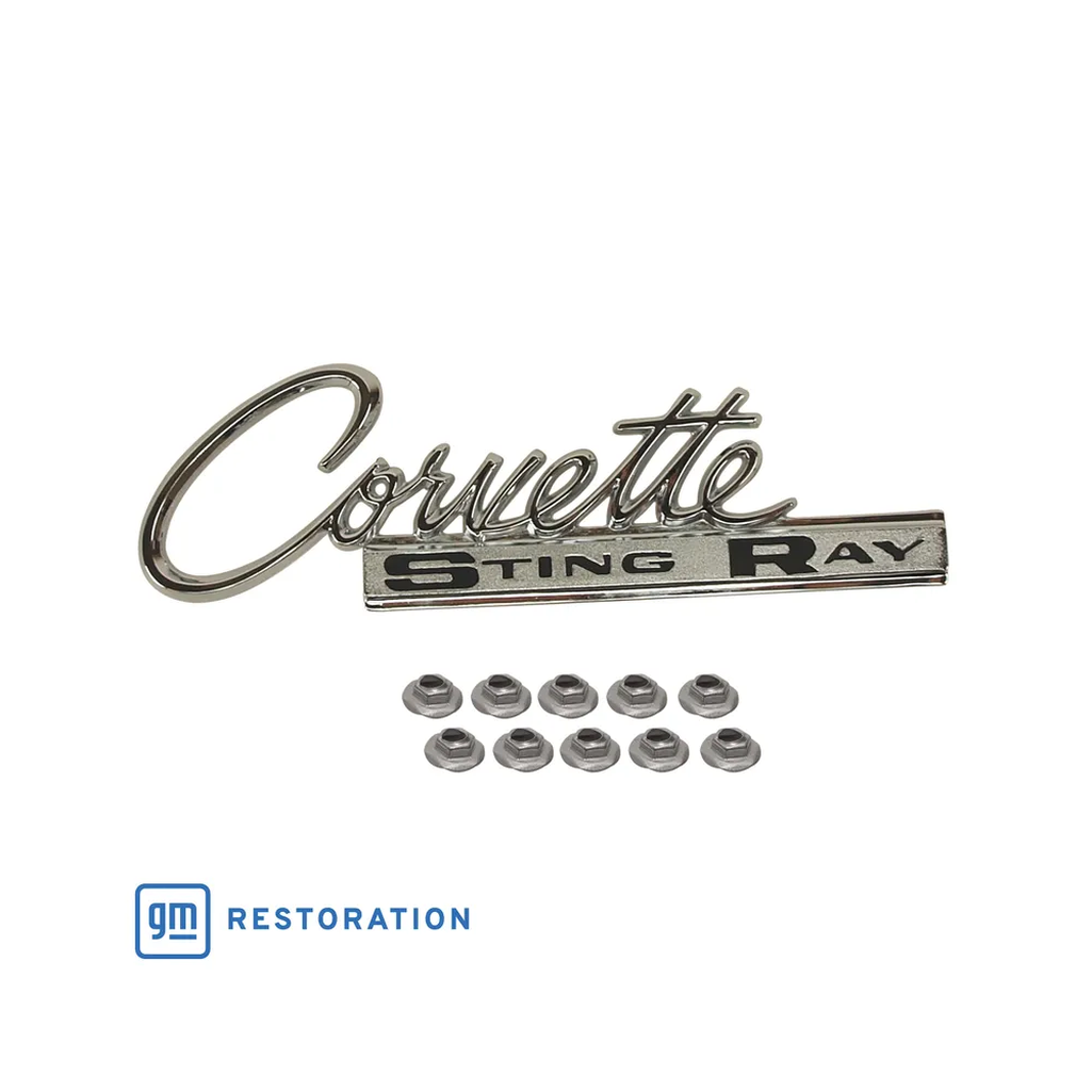 C2 1963-1965 Corvette Emblem - Stingray Rear