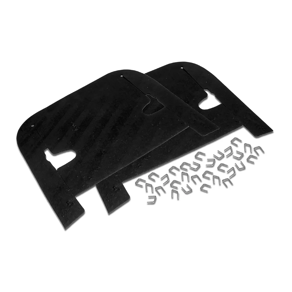 C2 1963-1966 Corvette A-Arm Dust Covers W/Stainless Steel Staples