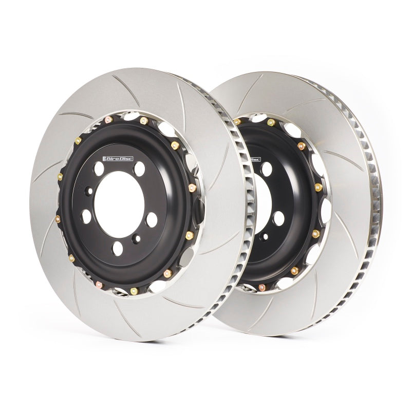 Corvette C8 Z51 GiroDisc Zinc Plated Slotted Front Rotors 2020-2024