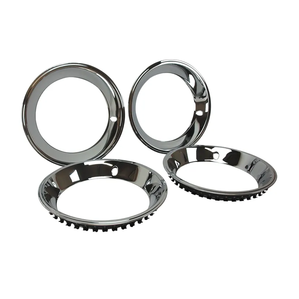 C2 1967 Corvette Rally Trim Ring - Replacement - 4Pc Set