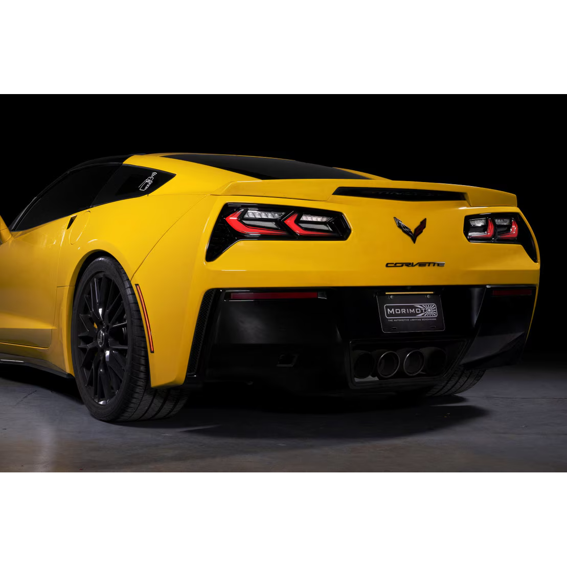 Corvette Taillight - Morimoto C7 Xb- Led Taillights Smoked Facelift : 2014 - 2019 C7, Z06, Grand Sport & ZR1