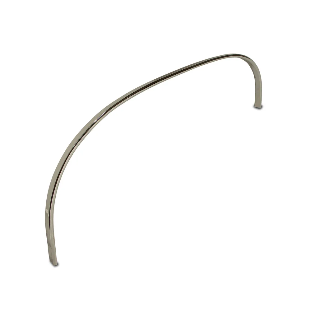 C2 1965-1967 Corvette Seat Back Trim Molding - Chrome