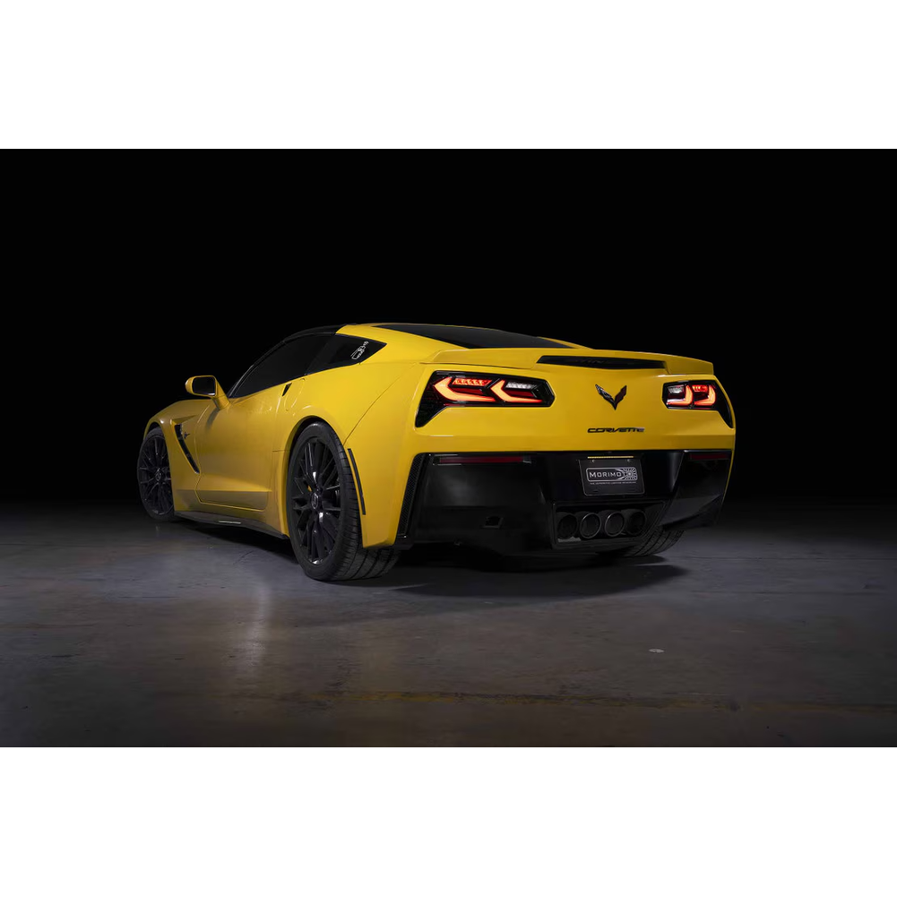 Corvette Taillight - Morimoto C7 Xb- Led Taillights Red Lens Facelift : 2014 - 2019 C7, Z06, Grand Sport & ZR1