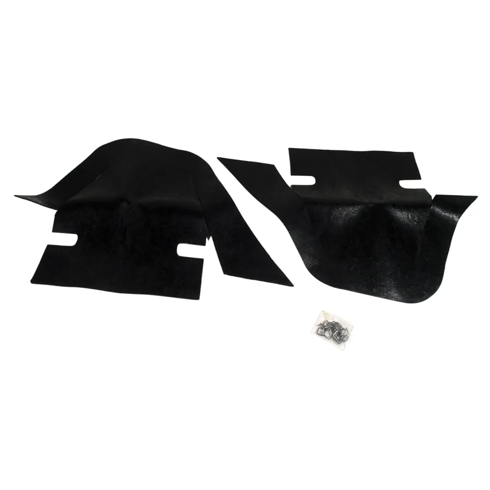 C3 1968 Corvette A-Arm Dust Covers W/Stainless Steel Staples 68E