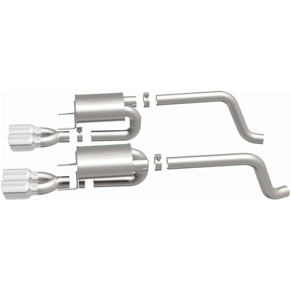 Corvette Exhaust System - Magnaflow Exhaust : 2005-2008 C6