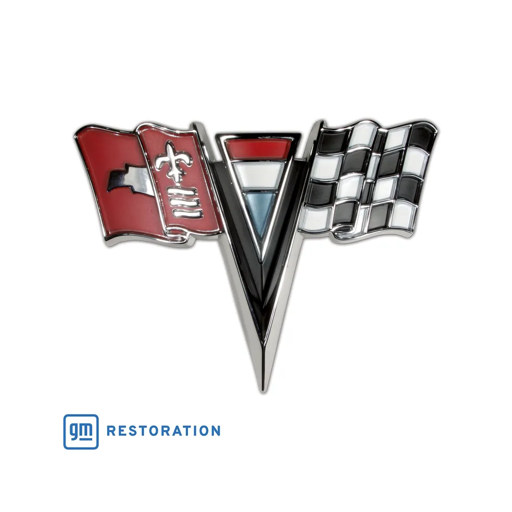 C2 1963-1964 Corvette Emblem - Nose