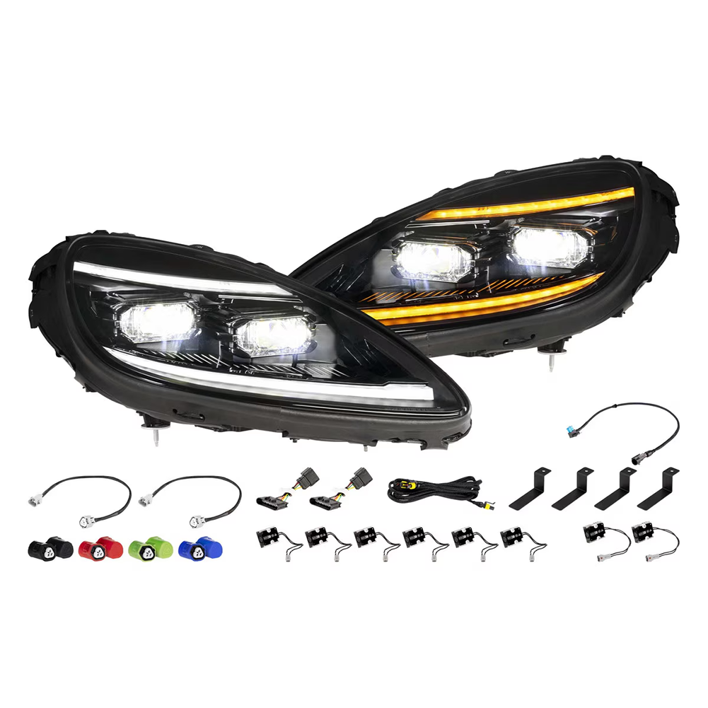 Corvette Headlight - Morimoto XB Evo Led Headlights : 2005 - 2013 C6,  Z06, Grand Sport & ZR1
