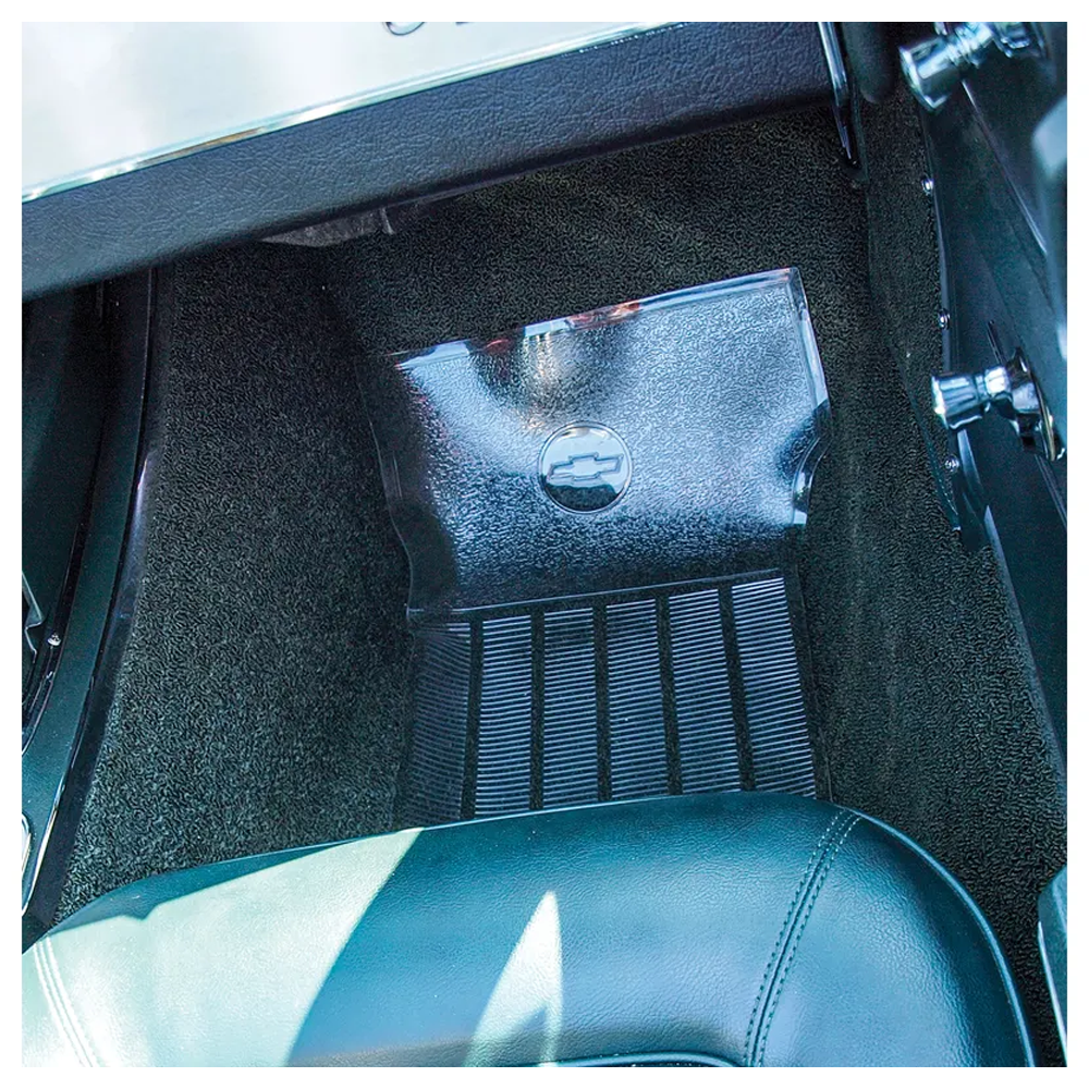 C2 1963-1967 Corvette Mats - Clear - Pair