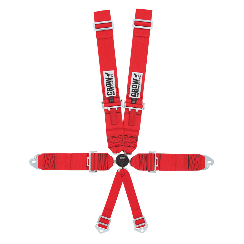 Corvette Driver Restraint - 3" 6-Way - Pull Down Adjustment