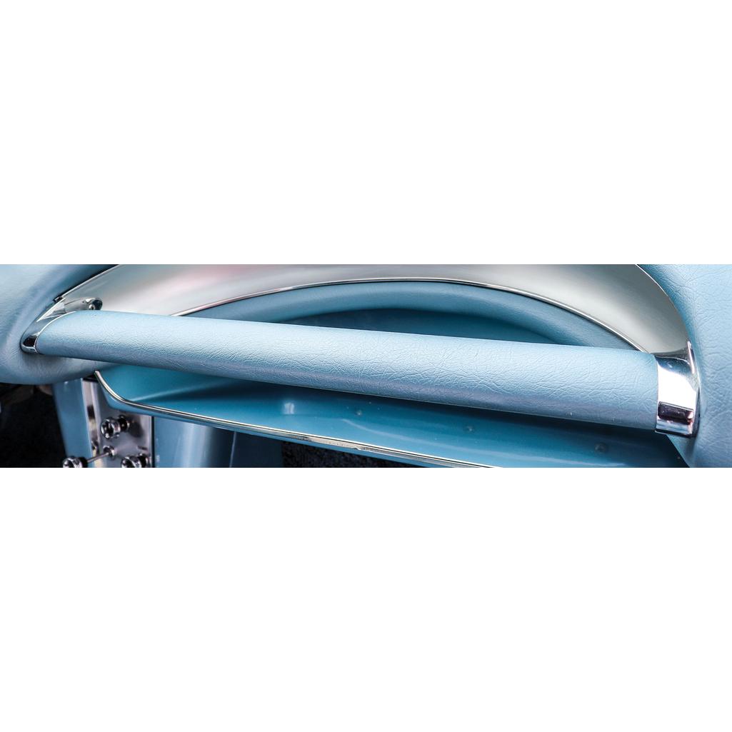 C1 1958-1962 Corvette Grab Bar End Caps, Chrome