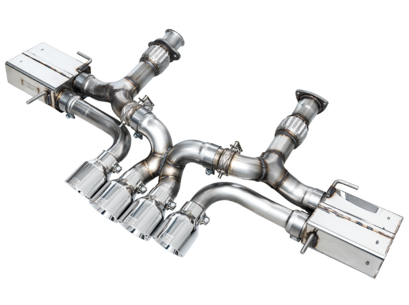 AWE Tuning Chevrolet C8 Corvette Z06 5.5L SwitchPath Exhaust System with Chrome Silver Tips