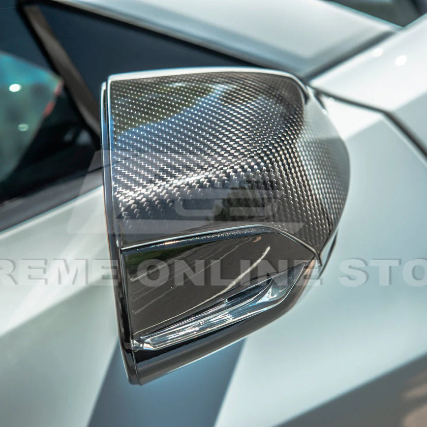 C8 Corvette Upper Mirror Covers : Stingray, Z51, Z06