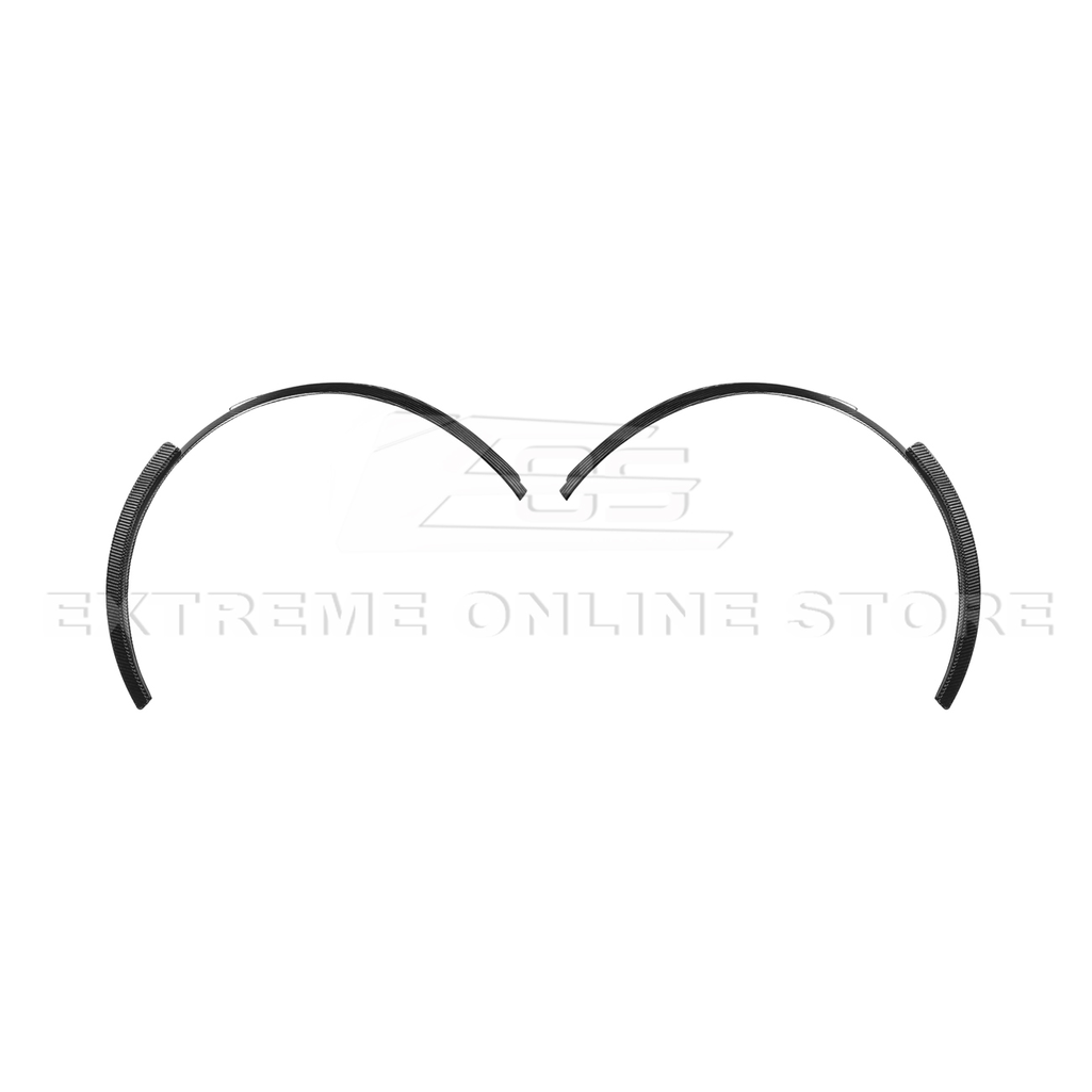 C8 Corvette Dry Carbon Fiber Side Wheel Fender Trim : 2020-2026 C8 Singray, Z06, E-Ray