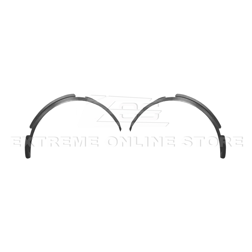 C8 Corvette Dry Carbon Fiber Side Wheel Fender Trim : 2020-2026 C8 Singray, Z06, E-Ray