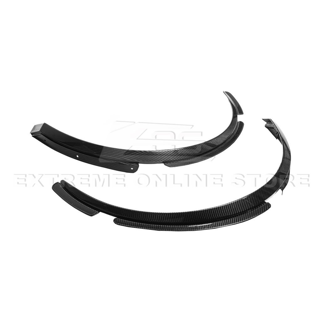 C8 Corvette Dry Carbon Fiber Side Wheel Fender Trim : 2020-2026 C8 Singray, Z06, E-Ray