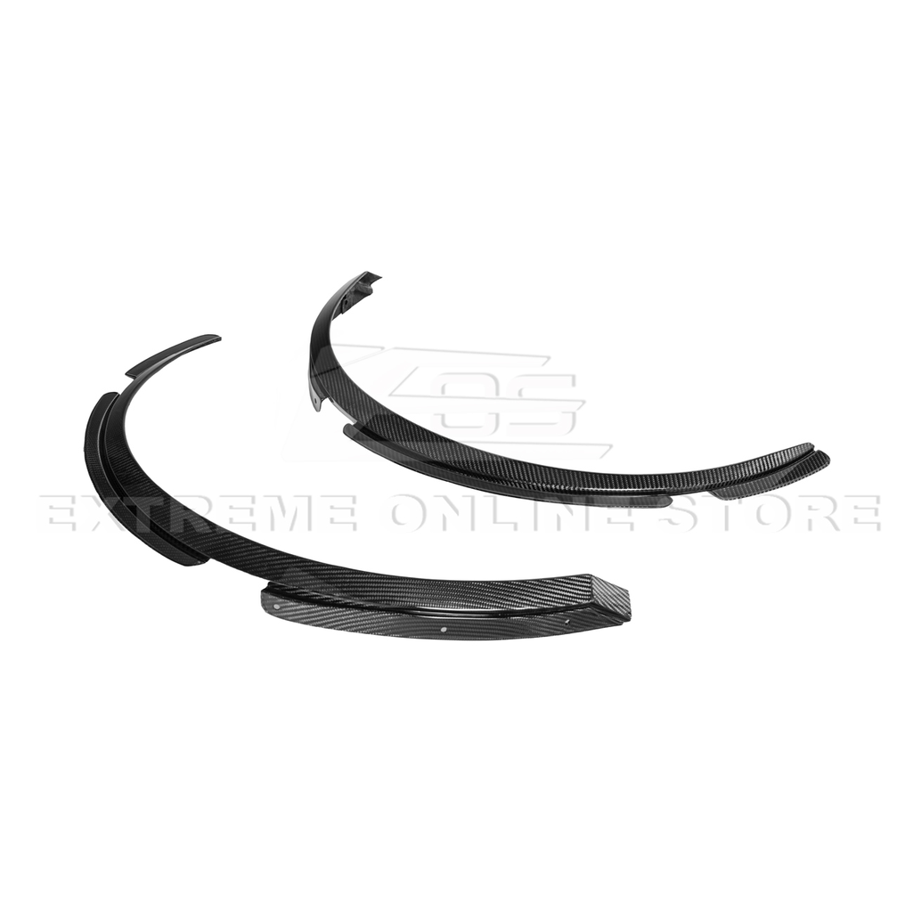 C8 Corvette Dry Carbon Fiber Side Wheel Fender Trim : 2020-2026 C8 Singray, Z06, E-Ray
