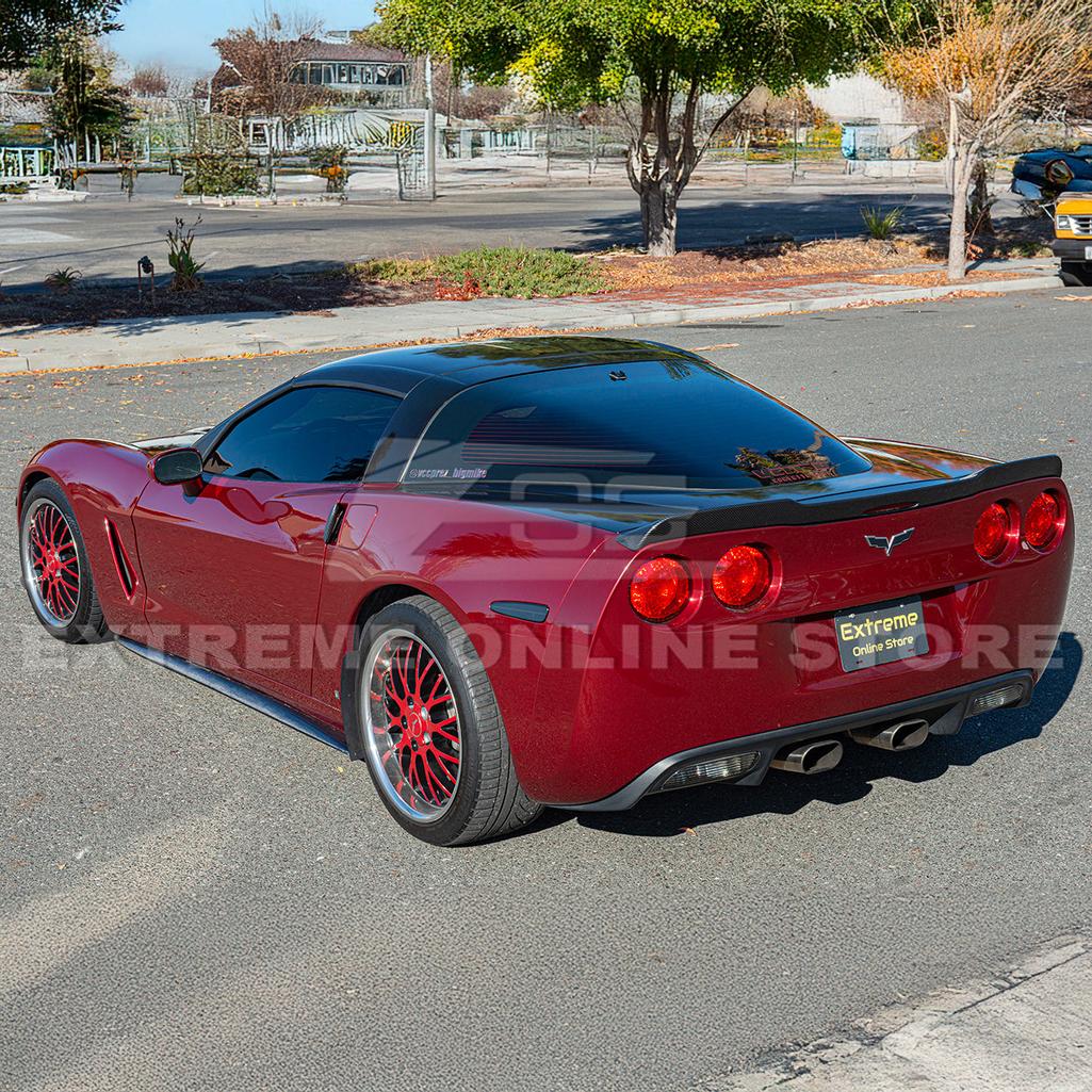 Corvette C6 ZR1 Extended Rear Trunk Spoiler