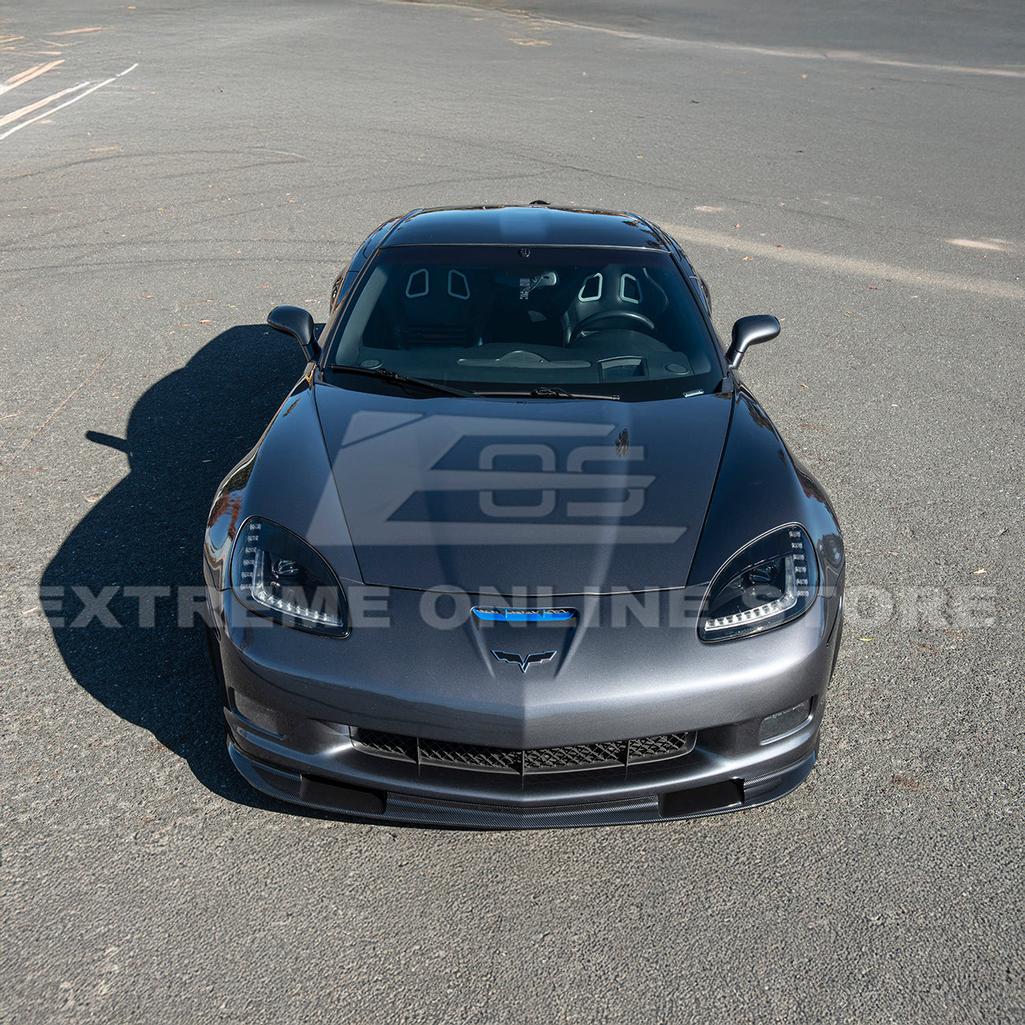 C6 Corvette Front Splitter Lip ZR1 Style : C6 Z06, Grandsport, ZR1
