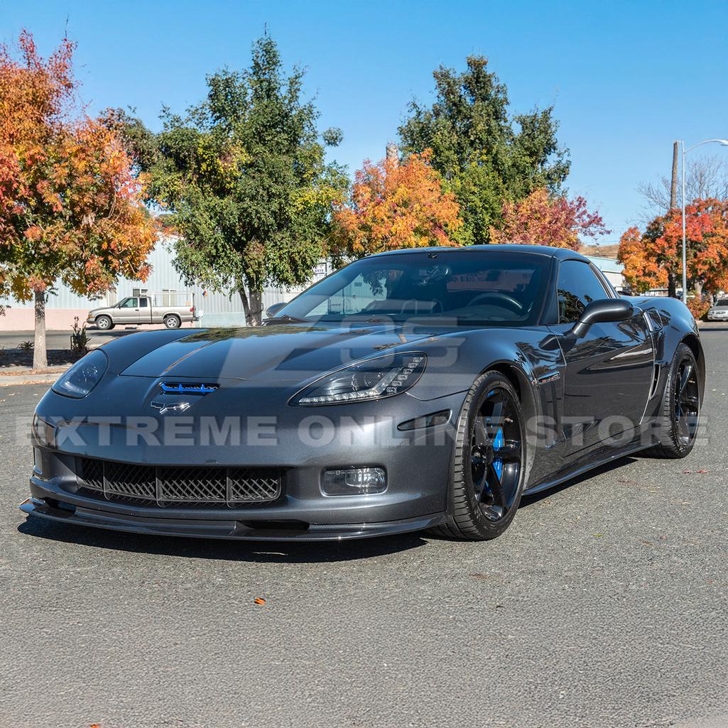 C6 Corvette Front Splitter Lip ZR1 Style : C6 Z06, Grandsport, ZR1