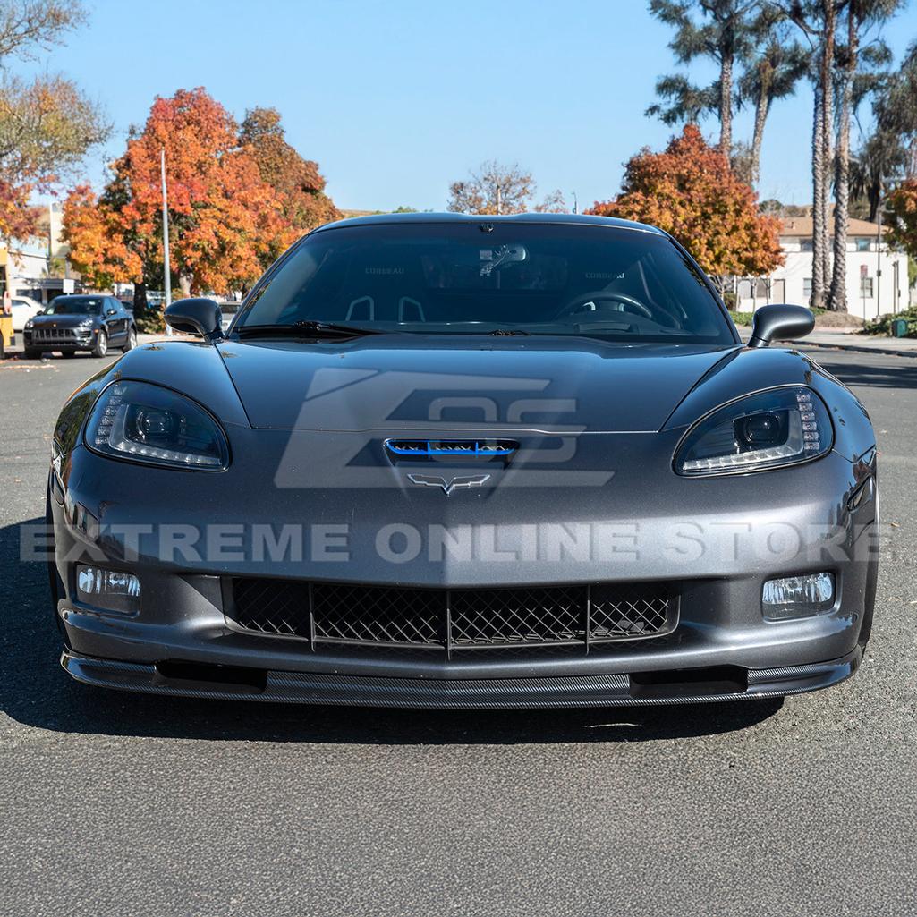 C6 Corvette Front Splitter Lip ZR1 Style : C6 Z06, Grandsport, ZR1