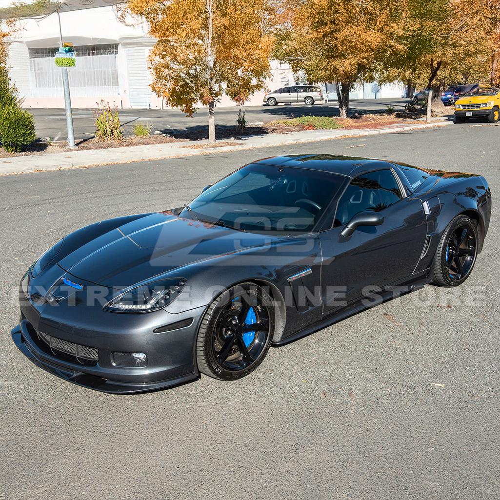 C6 Corvette Front Splitter Lip ZR1 Style : C6 Z06, Grandsport, ZR1