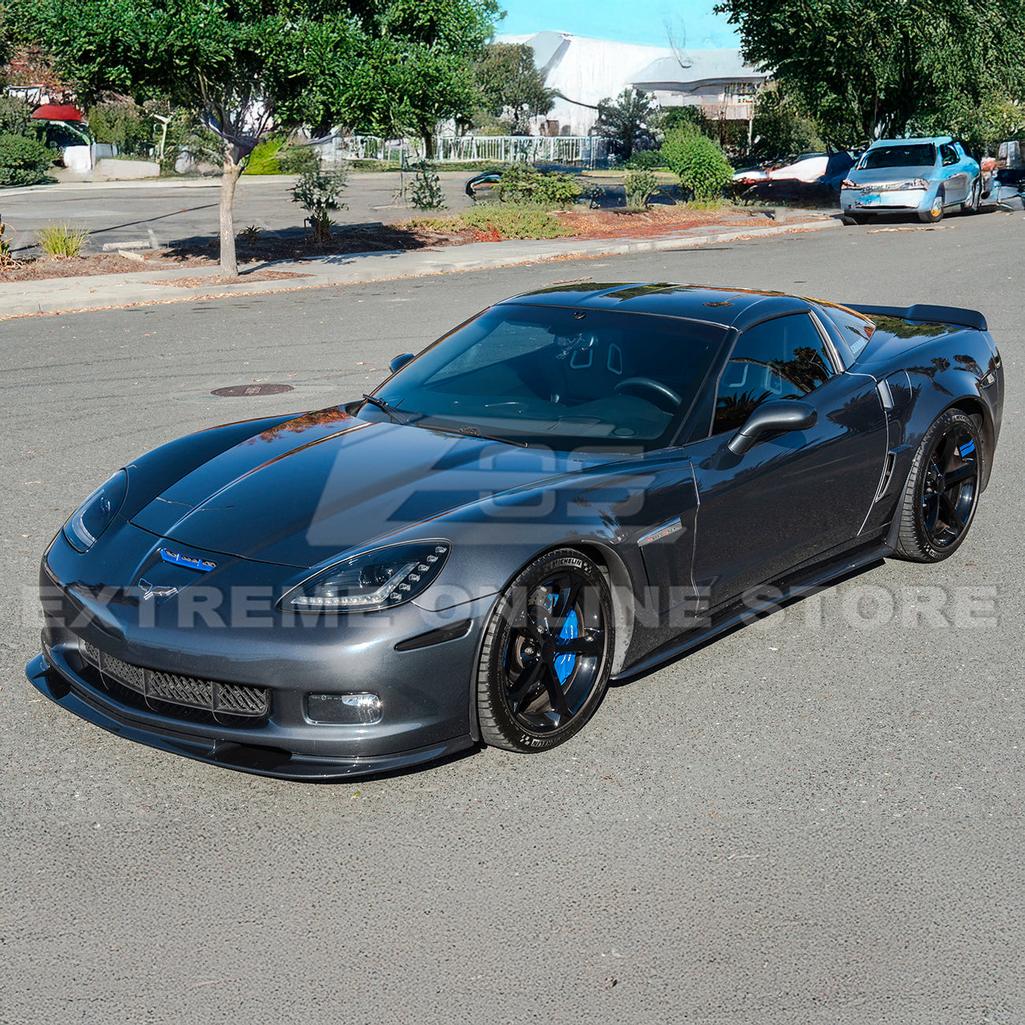 C6 Corvette Front Splitter Lip ZR1 Style : C6 Z06, Grandsport, ZR1