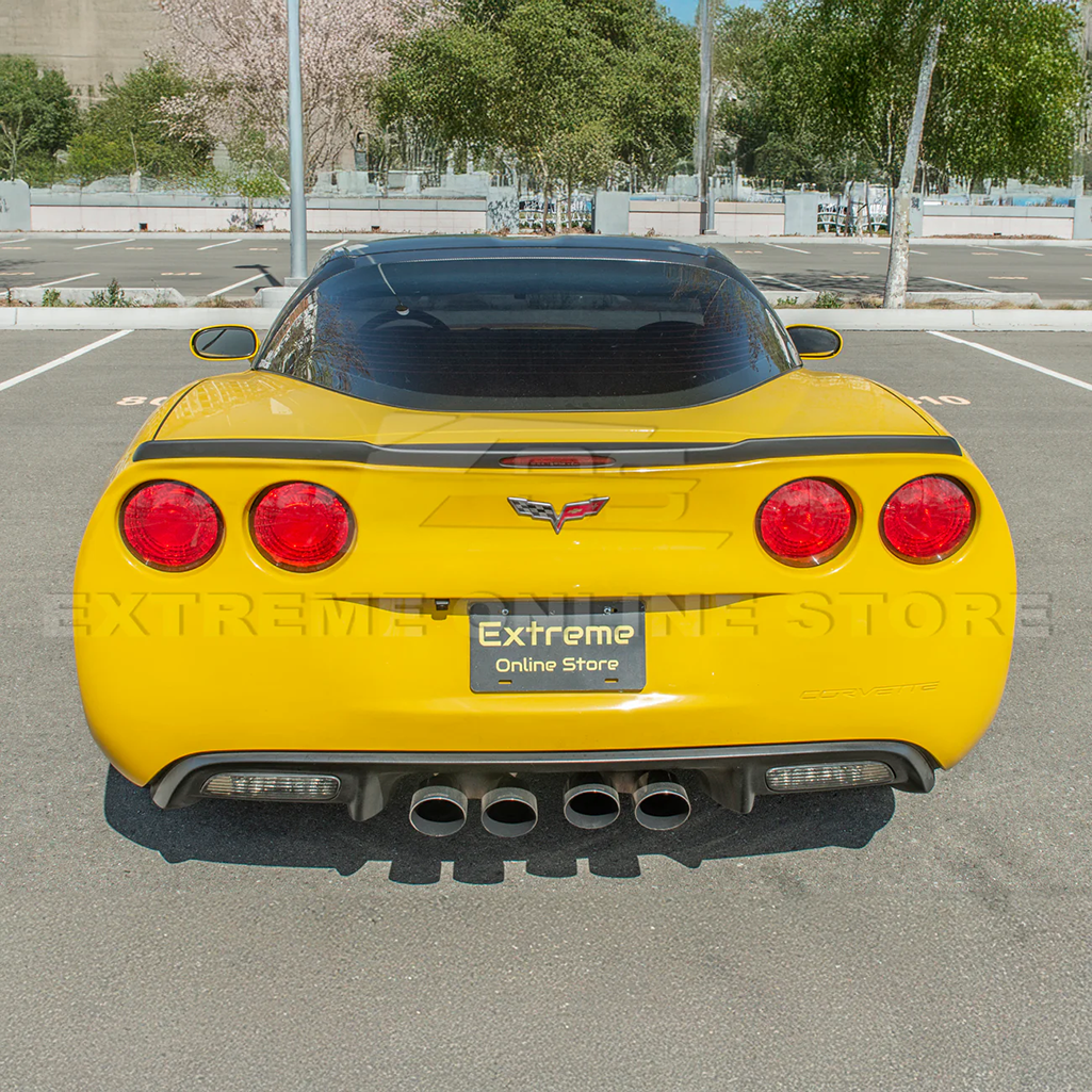 Corvette Body Kit : Front Splitter/Skide Skirts/Spoiler - Unpainted : 2005-2013 C6 Base