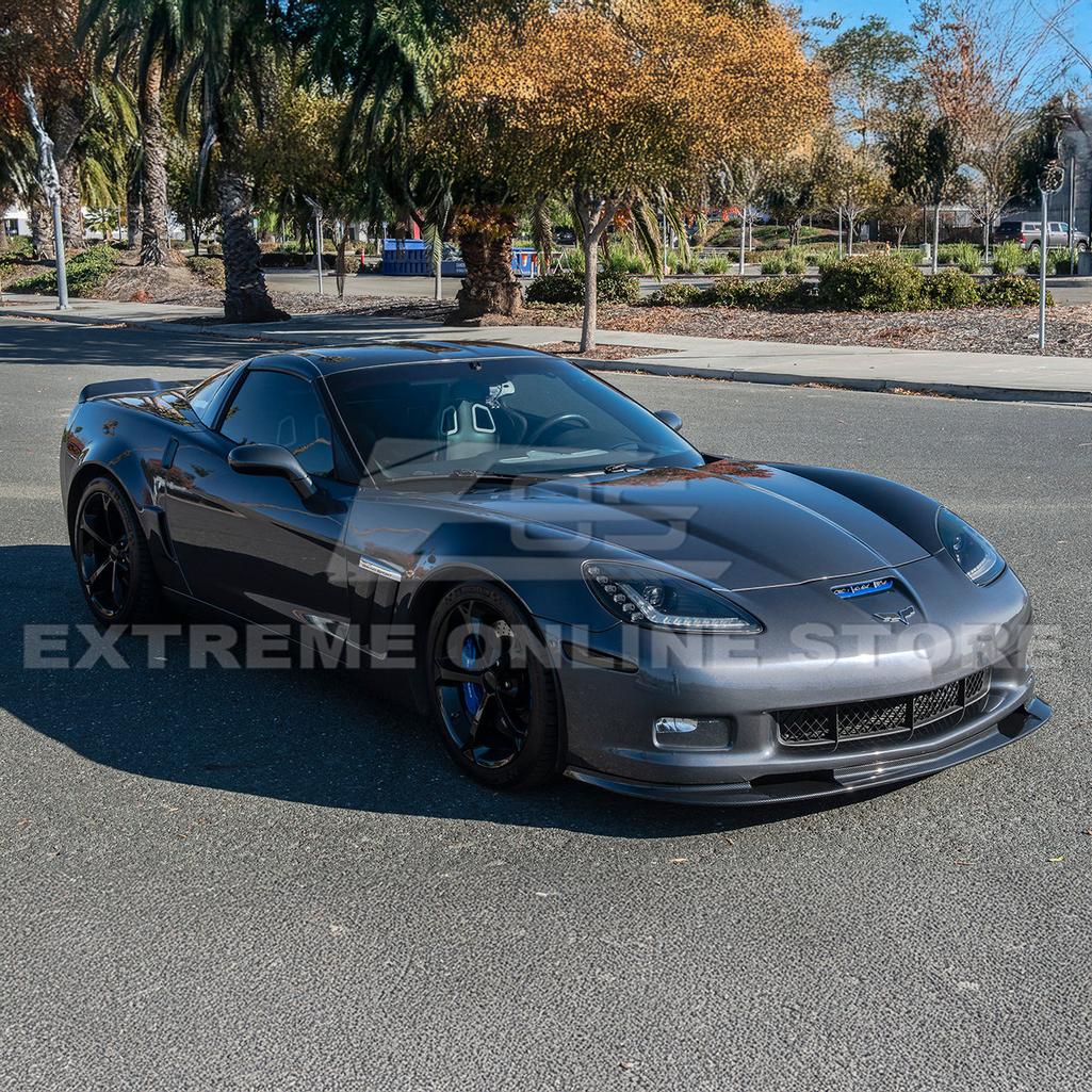 C6 Corvette Front Splitter Lip ZR1 Style : C6 Z06, Grandsport, ZR1