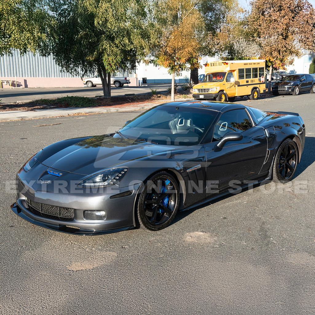 C6 Corvette Front Splitter Lip ZR1 Style : C6 Z06, Grandsport, ZR1