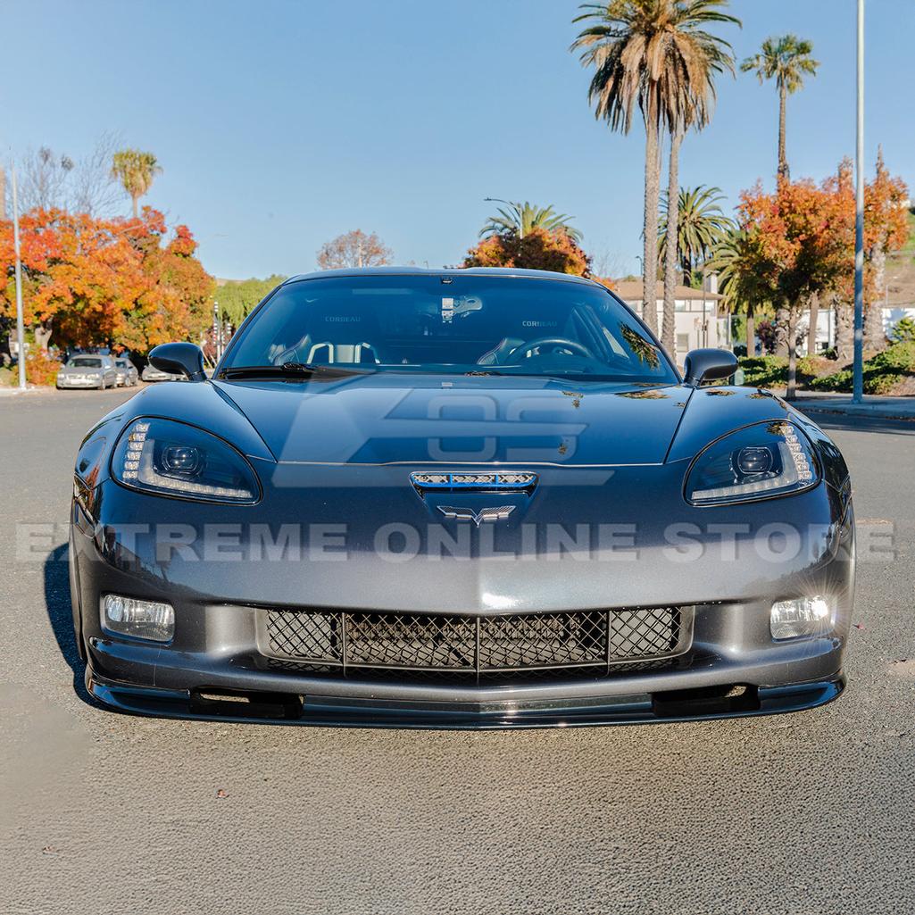 C6 Corvette Front Splitter Lip ZR1 Style : C6 Z06, Grandsport, ZR1