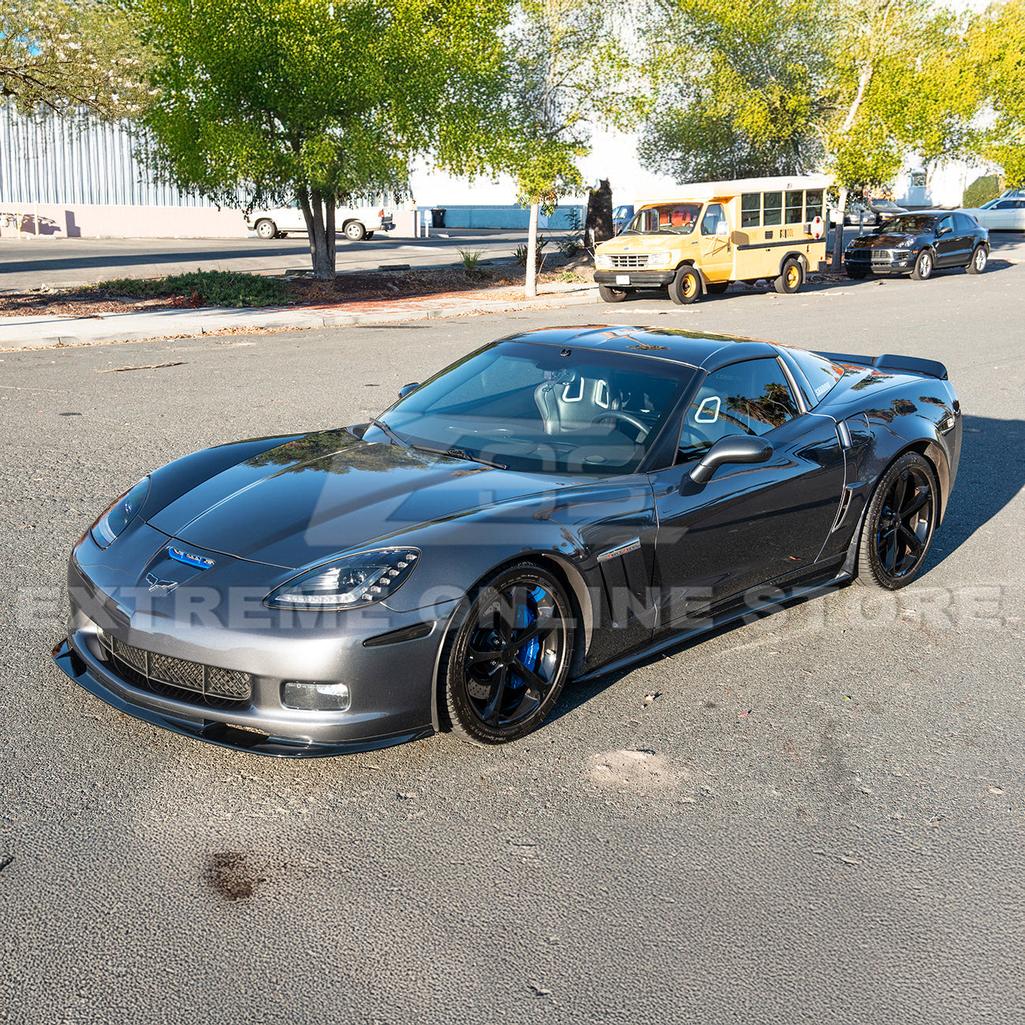 C6 Corvette Front Splitter Lip ZR1 Style : C6 Z06, Grandsport, ZR1