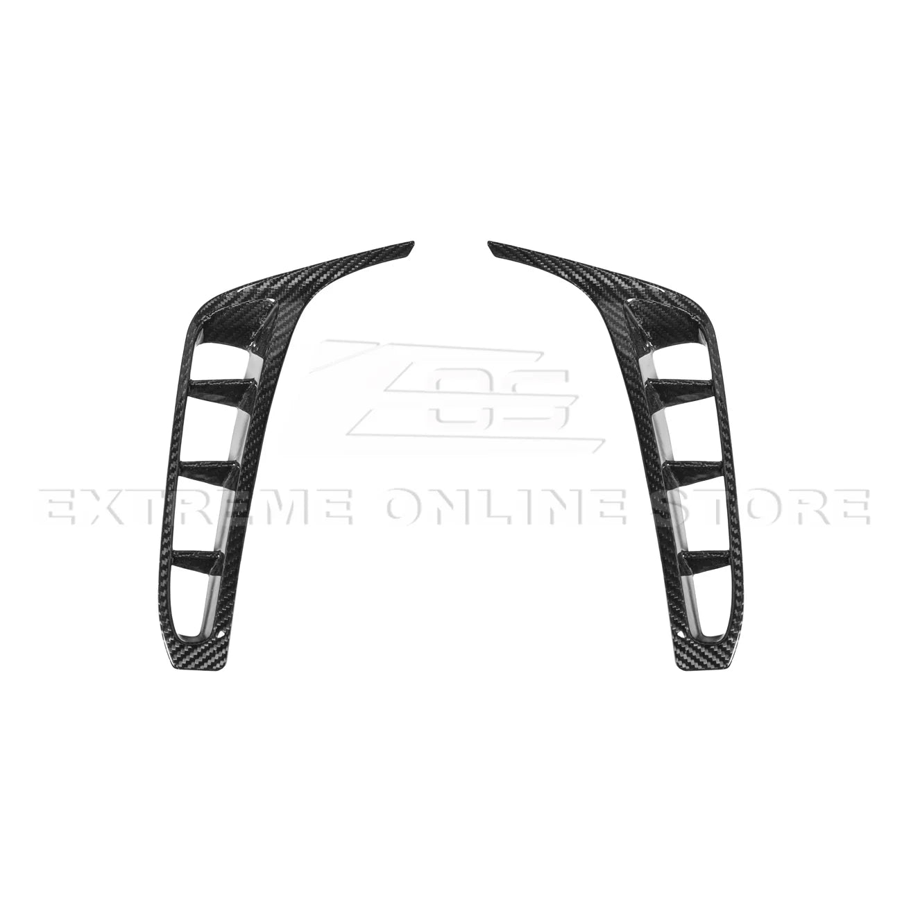 Corvette C8 Z06 Carbon Fiber Rear Side Vent Cover : 2021-2026