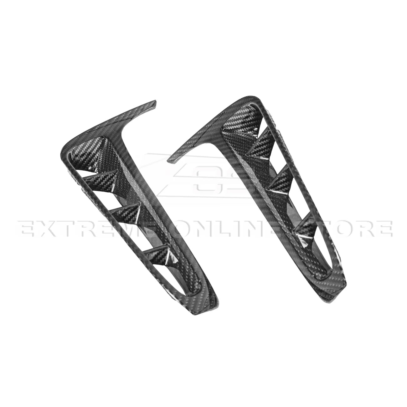 Corvette C8 Z06 Carbon Fiber Rear Side Vent Cover : 2021-2026