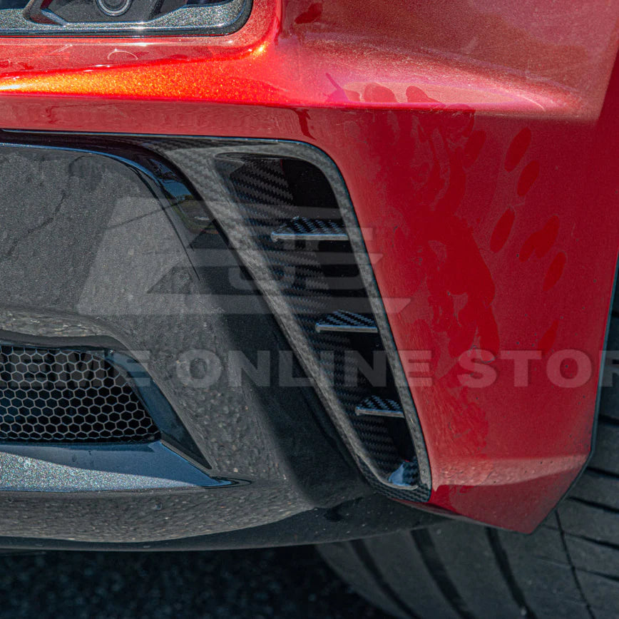 Corvette C8 Z06 Carbon Fiber Rear Side Vent Cover : 2021-2025