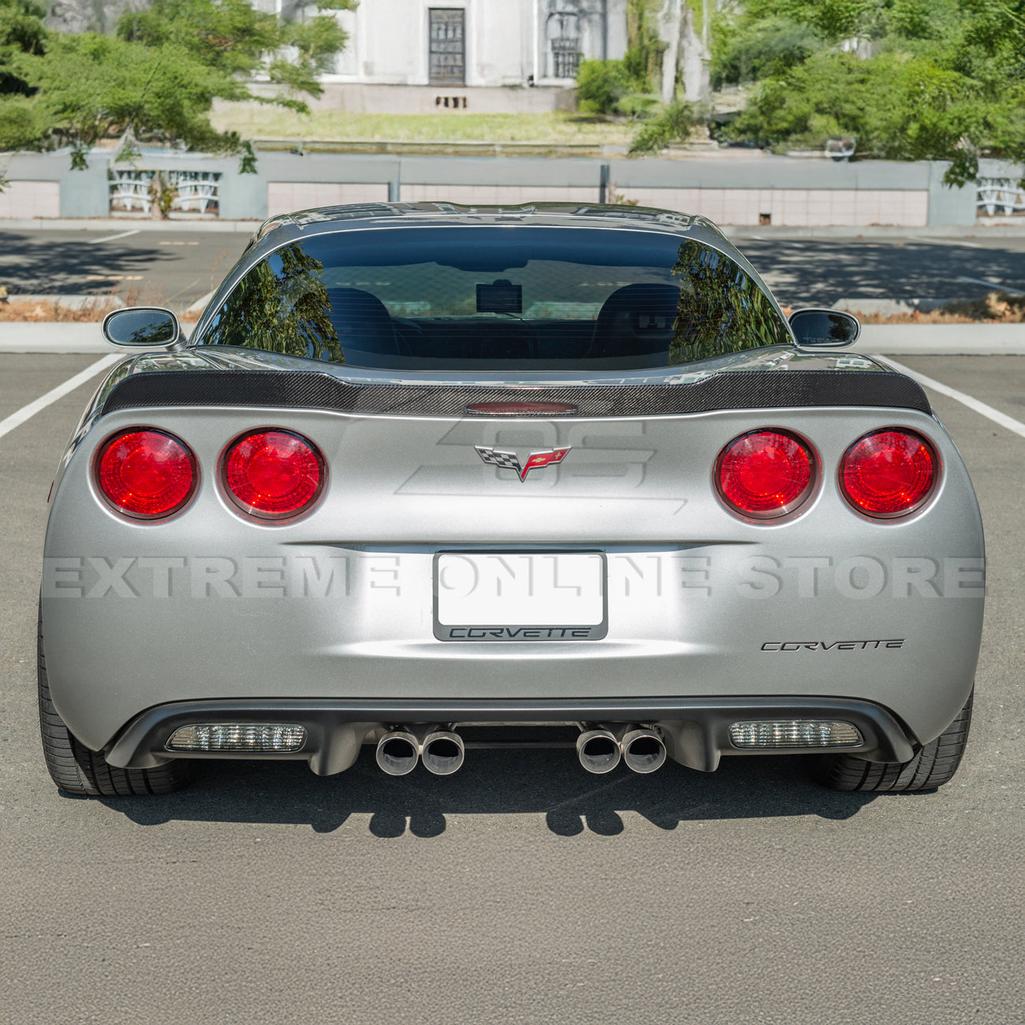 Corvette C6 ZR1 Extended Rear Trunk Spoiler